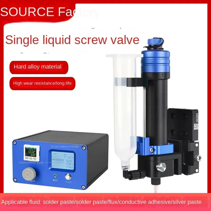 Schrauben ausgabe ventil kontakt hochviskose Löt paste Wärme leitendes Gel löt pasten schaft ventil