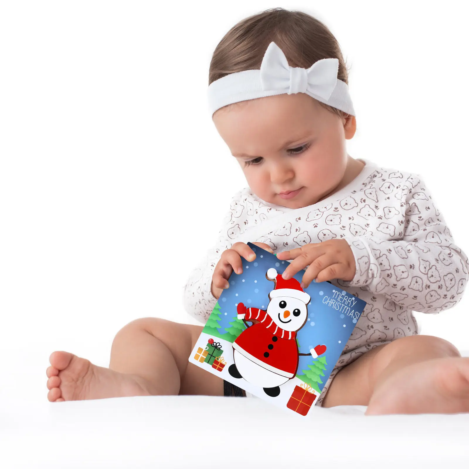 

Пазлы для малышей: Рождественские мультяшные головоломки, игрушка-антистресс, синие, развивающие интеллект