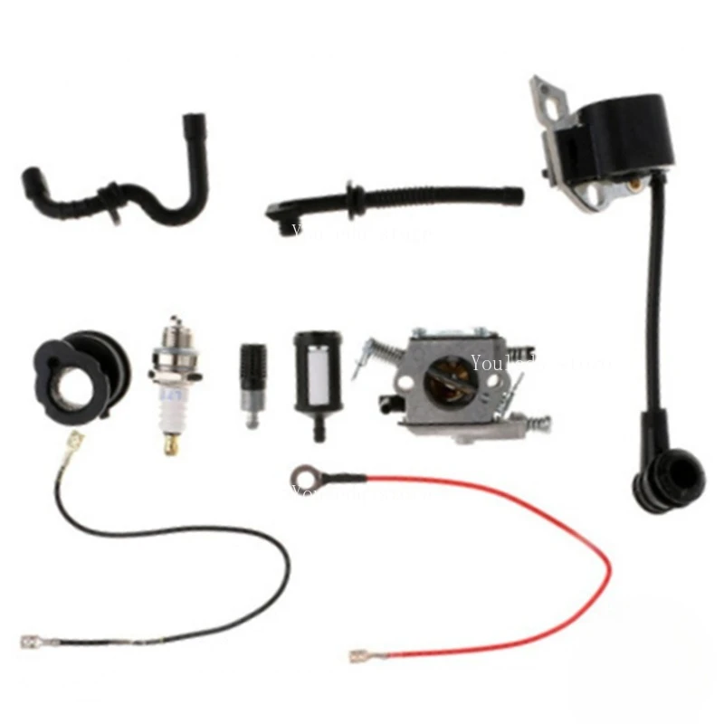 

Suitable for MS170 MS180 MS017 018 carburetor high-pressure pack coil chainsaw accessories C1Q-S92B