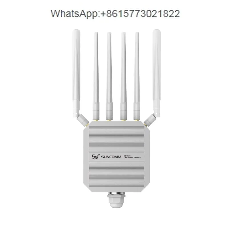 SUNCOMM CP520 AX3000 IPQ5018 Dual band Waterproof IP67 2.5gbps High speed Interface POE Power 5g Outdoor Router