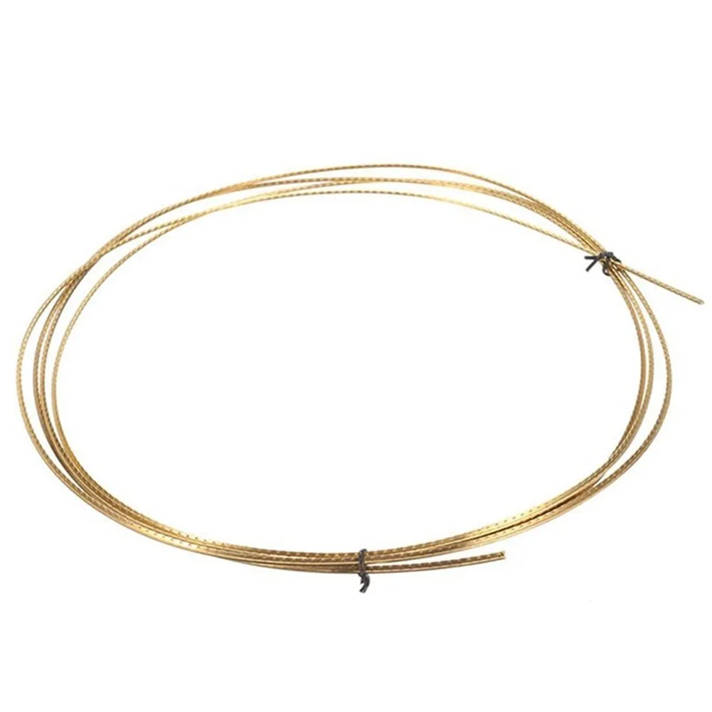 Guitar Fret Wire Brass Material 2 5 Metres Length with Width Options 2 2MM 2 4MM 2 7MM 2 9MM for Acoustic and Electric Guitars