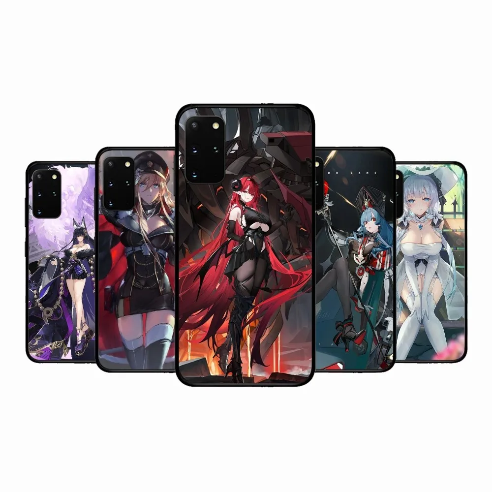 Azur Lane Phone Case For Samsung S 9 10 20 21 22 23 30 23plus lite Ultra FE S10lite Fundas