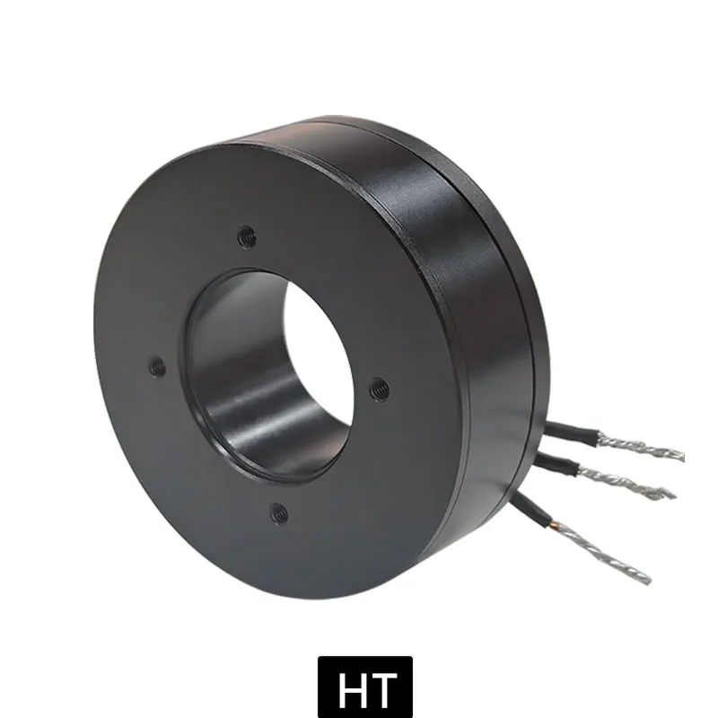 HT7215 Hollow Brushless Motor External Rotor Motor High Speed DC 24V Hollow Shaft Large Hole Motor