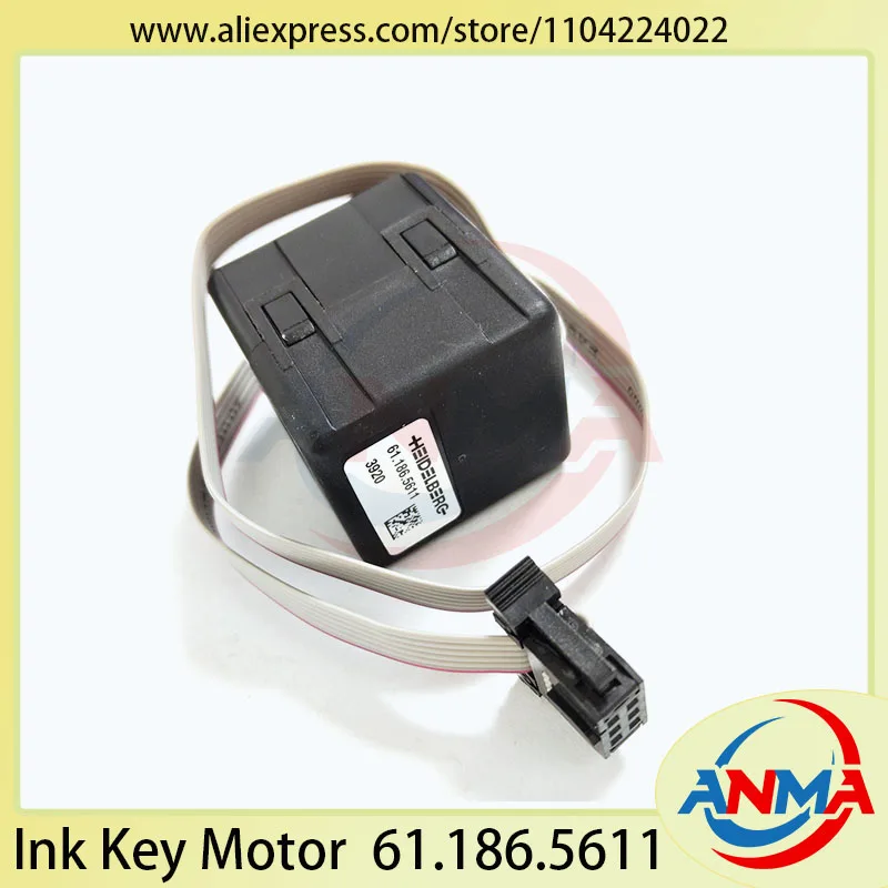 

Двигатель с чернильным ключом 61.186.5611 для запасных частей оборудования для офсетной печати Heidelberg XL105, двигатель с микроредуктором 61.186.5611/03