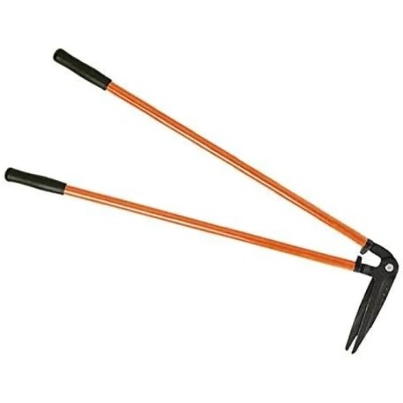 Tesouras de gramado Bahco P75 com lâminas verticais e alças de aço, 39 polegadas