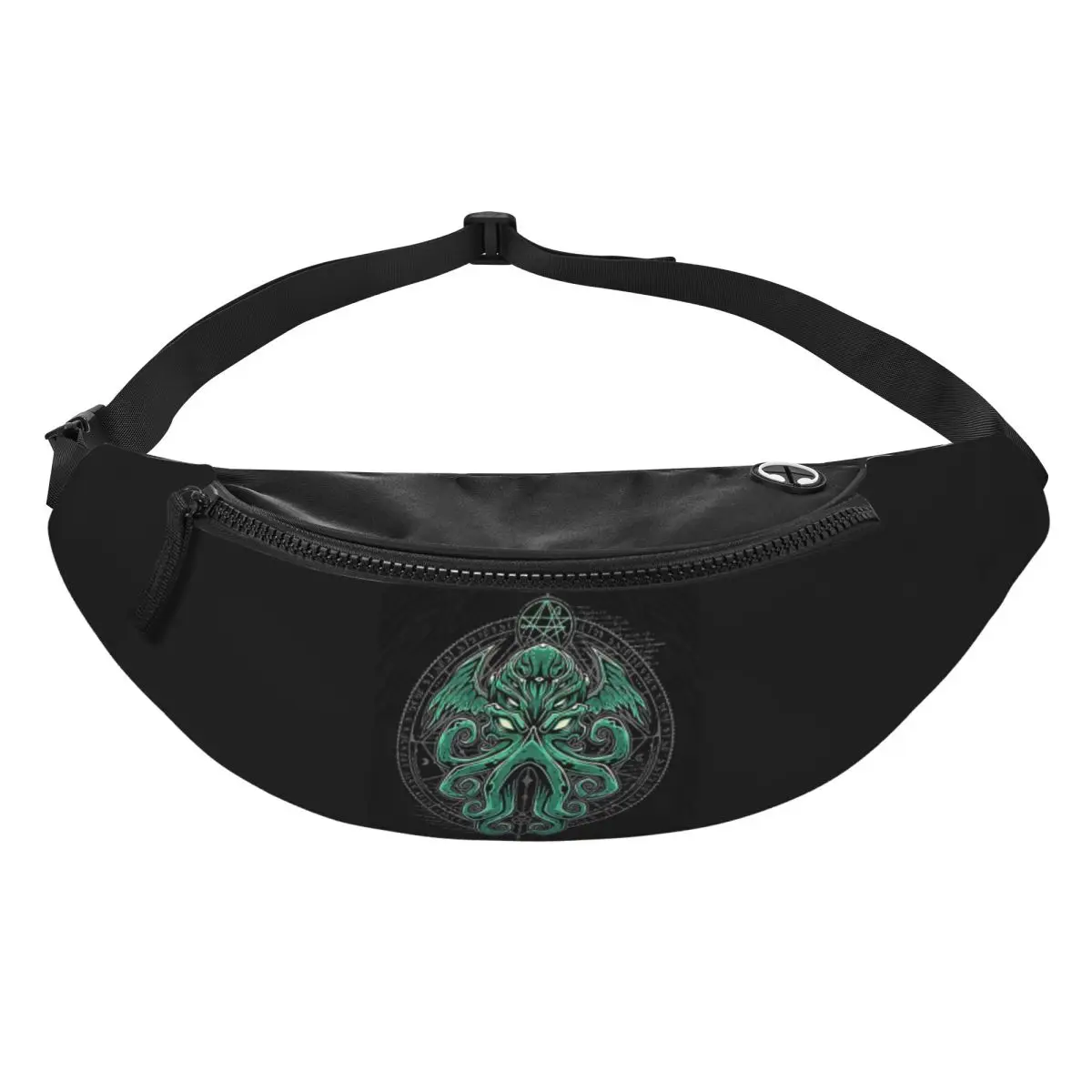 

Lovecraft Great Cthulhu Fanny Pack Men Women Crossbody Adjustable Waist Bag Travel Running Phone Pouch