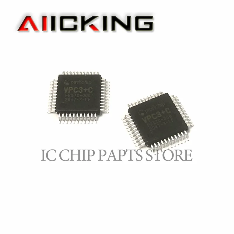 رقاقة الاتصالات مع المعالج ، PQFP44 ، VPC3 + C ، 100% الأصلي ، في الأوراق المالية ، 2 قطعة لكل مجموعة ، وحرية الملاحة