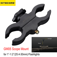 NITECORE GM05 Generic Scope Mount Rifle Barrel Mount Tactical Picatinny Rail Mount for Tube Diameter 1\