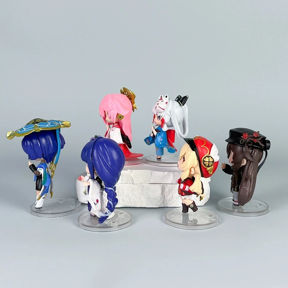 Genshin Impact Series HAND-made Wendi Mandrill Lightning รุ่นทั่วไปของเล่นชุดของขวัญวันเกิดของเล่นคอลเลกชัน