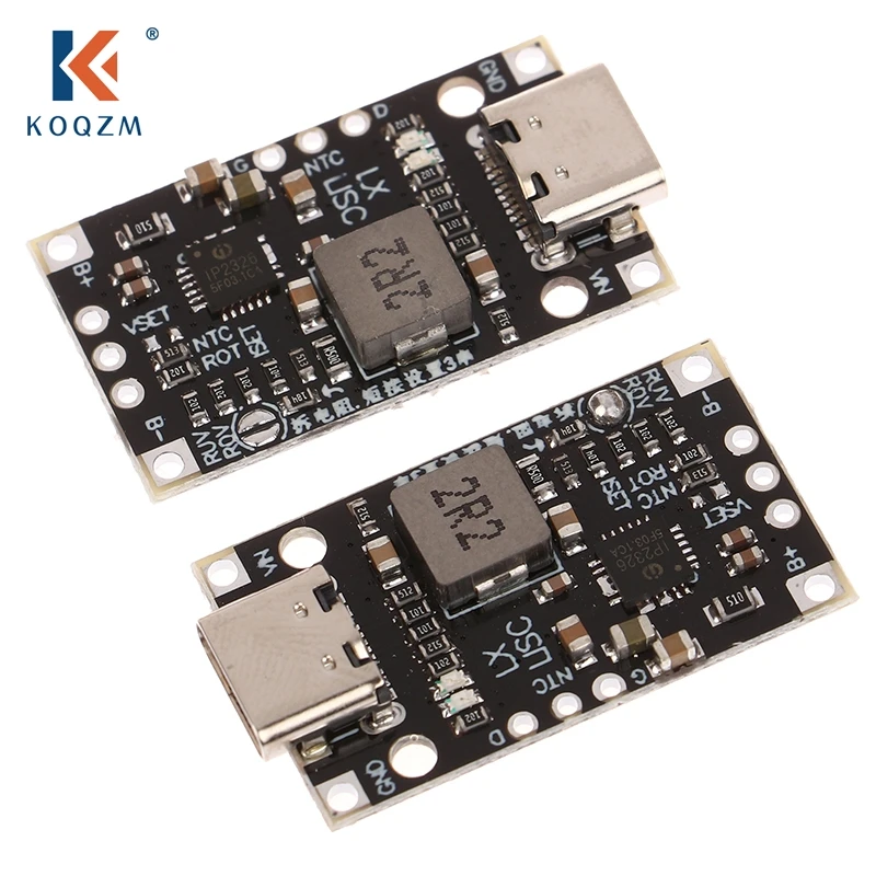 3.7V Lithium Battery Supporting Fast Charging Balance With Indicator Light Type-C USB Charging Enhancement Module