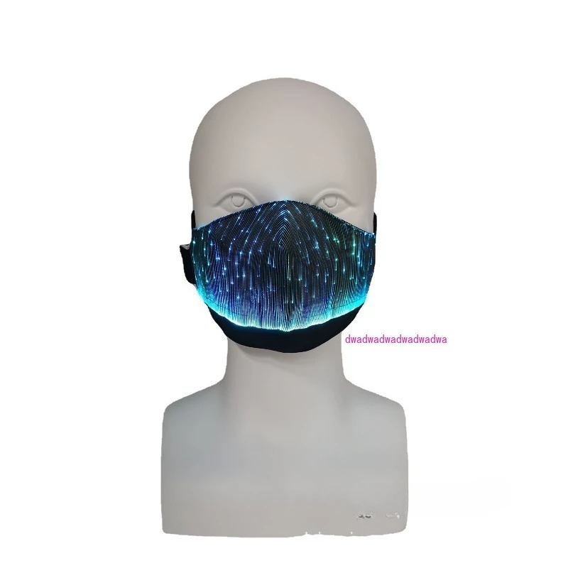 

New LED fiber optic children's luminous masks, Halloween masks