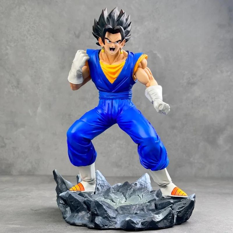 

Dragon Ball Figure Vegito First Appearance Saiyan, Crouching Battle Pose, Anime Model Statue, Collectible Action Figure Toys New