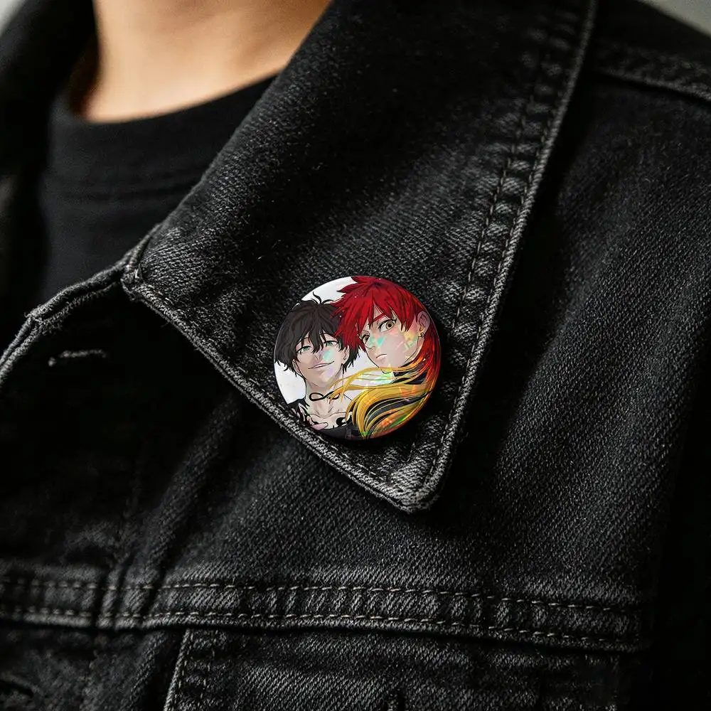 Anime WIND BREAKER Badge Pins For Friend, Backpack, Clothing, Collectible Accessories, Jewelry Gift