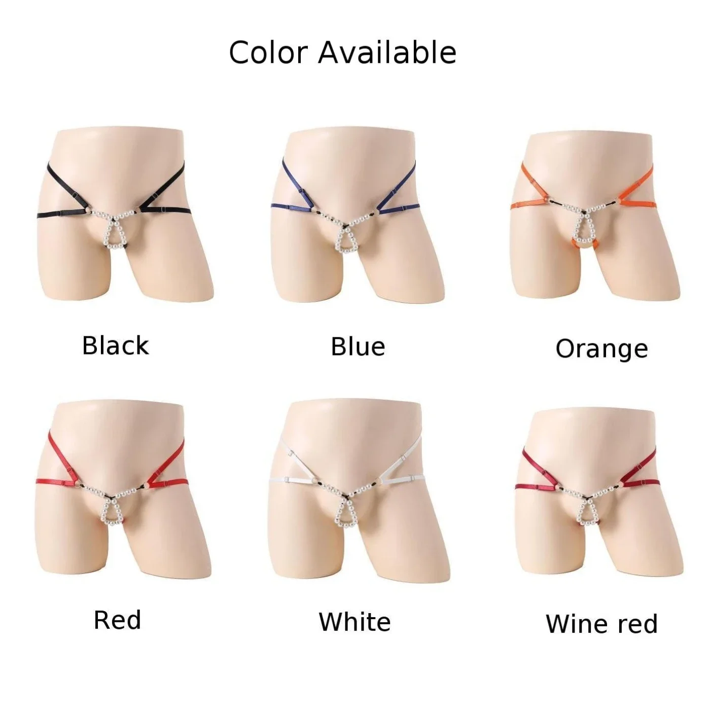 Comfy Fashion Underwear Mens Soft Stretchy Thong Backless Underpants Bikini Briefs G-string Hollow Out Jockstrap