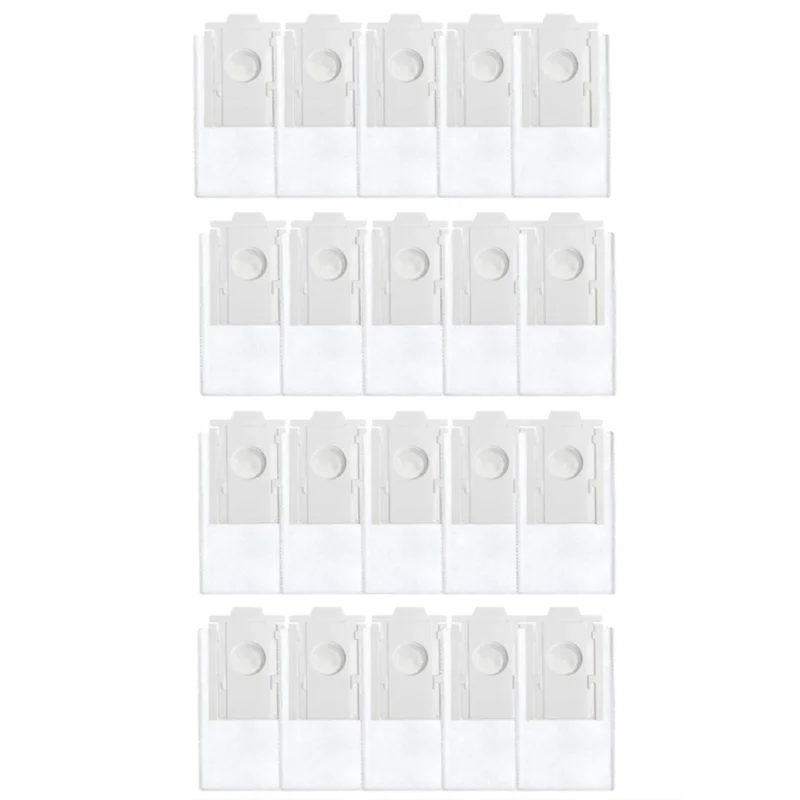 20PCS Vacuum Cleaner Dust Bags for Samsung VCA-RDB95/90 Jet Bot+ Jet Bot AI+ Robot Vacuum Cleaner Replacement Parts