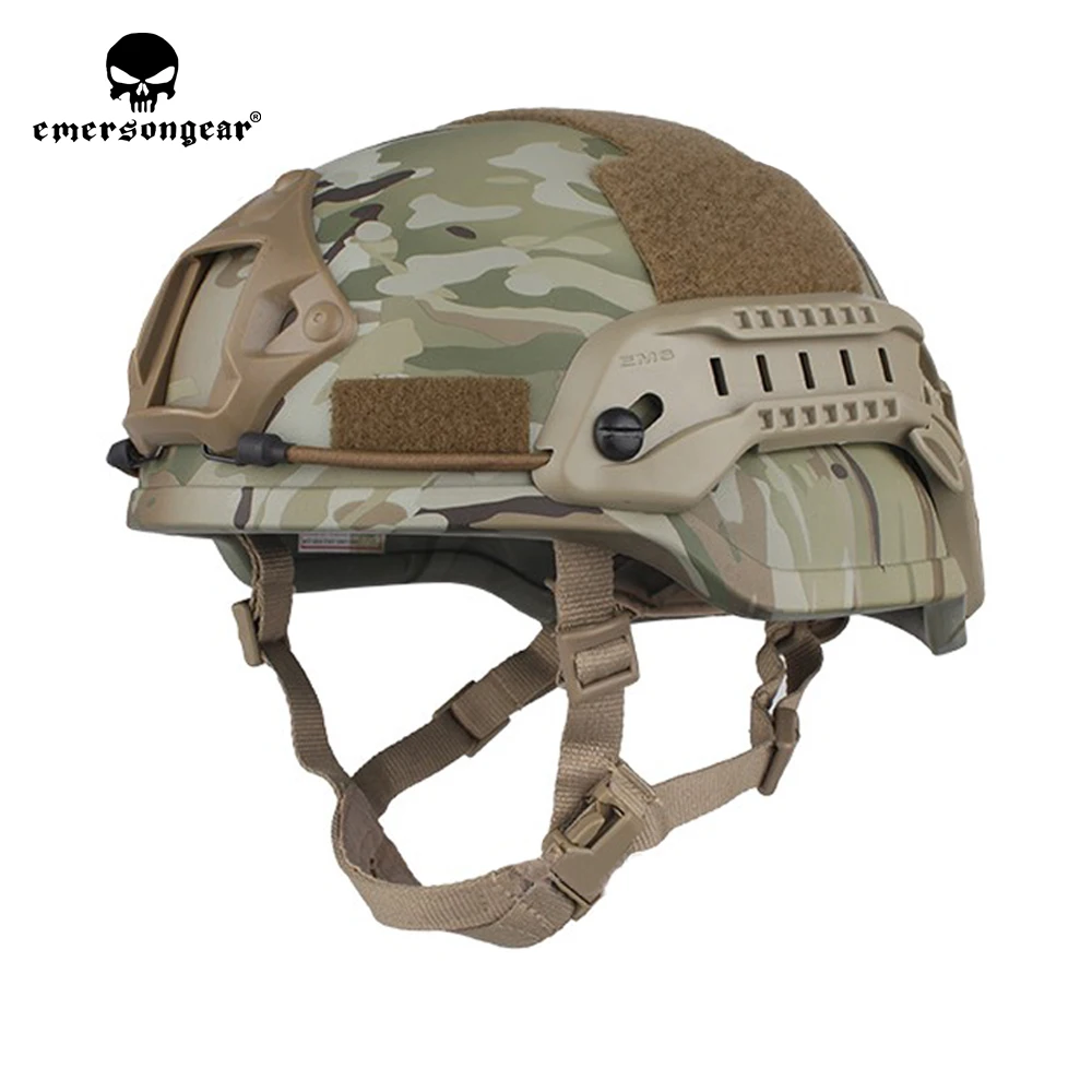 Emersongear Tactical Helmet ACH MICH 2002 Helmet Protective Guard Gear Special Action Headwear Airsoft Training Hunting