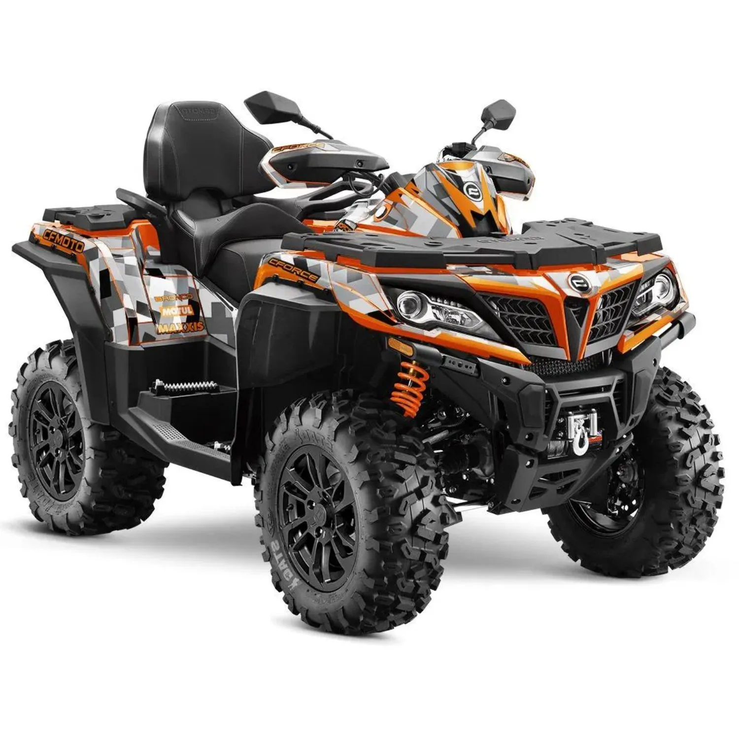 Body Fairing Sticker Decal Protective Quads / Atv 4x4 Full Graphic Kit For CFMOTO CFORCE 800 850 1000 2018-2023 G2 Design-19