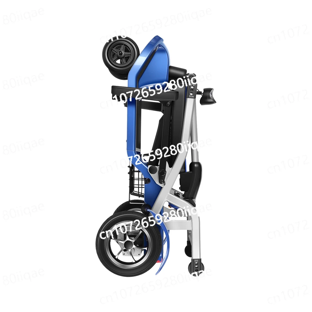 

Popular Super Lightweight 4 Wheel Mobility Scooter Aluminum Lithium Foldable Portable Mobility Scooter