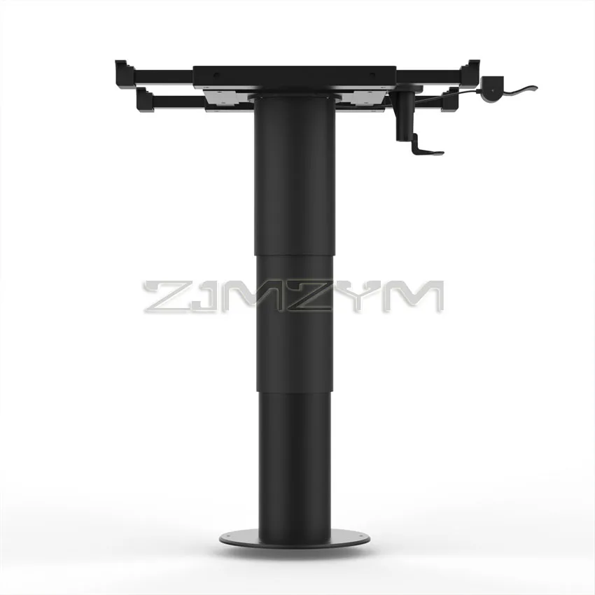 RV Aluminum alloy lifting Table Leg Adjustable Height table base with Four-Way Translation Frame for Caravan Boat Yacht