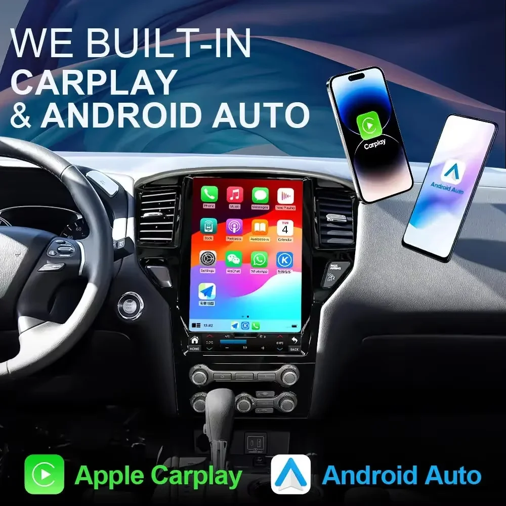 AFJY Android Screen For Nissan Pathfinder 2012-2019 Stereo Auto Radio CarPlay GPS Navigation Car Multimedia Video Player DSP