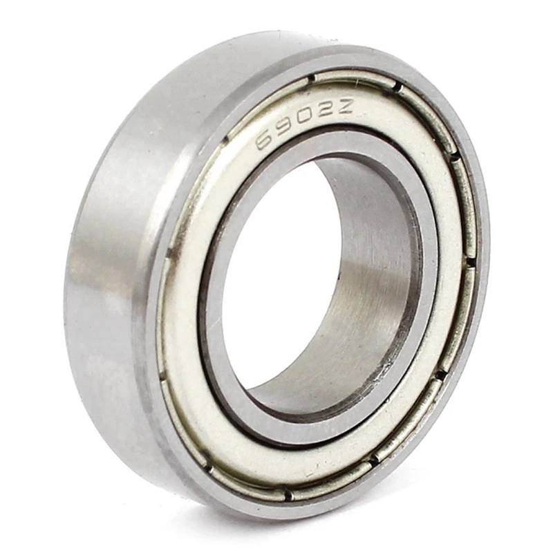 

5X 6902Z 15 X 28 X 7Mm Metal Shielded Miniature Deep Groove Radial Ball Bearing