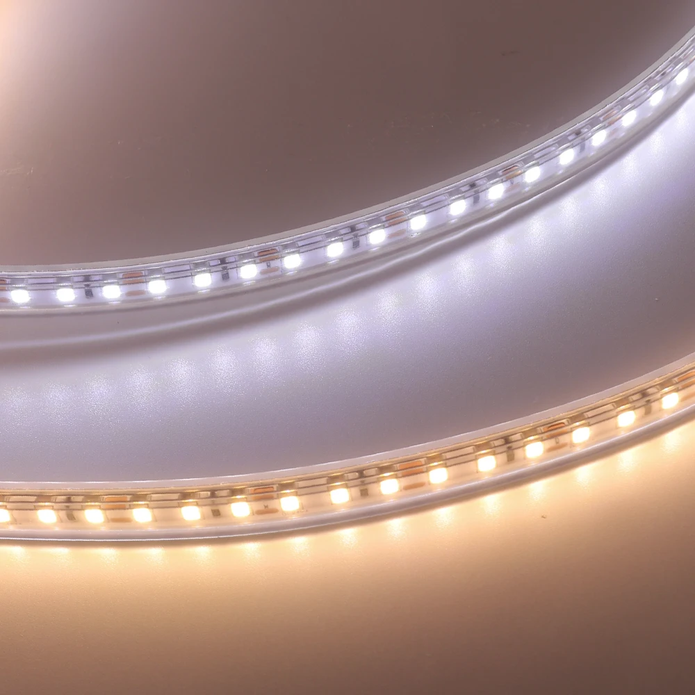 5M/10M Solar LED Strip Light 8 Modes 2835SMD IP67 Tube Waterproof Outdoor Fairy Ribbon Diode Tape 24V Patio Garden Lamp