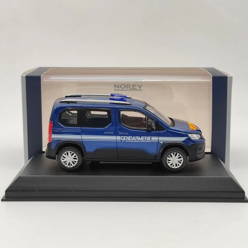 Norev 1/43 Rifter Gendarmerie Diecast Models Car Christmas Gift Collection Toys Blue