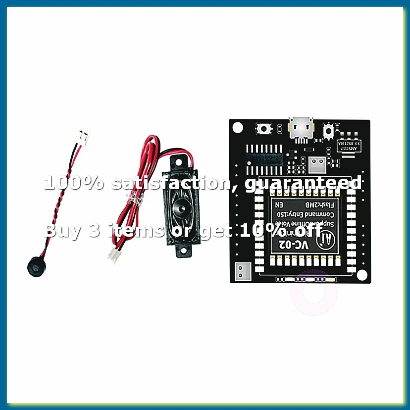 02-Kit AI Intelligent Offline Voice Recognition Control Module Development Board-DT30