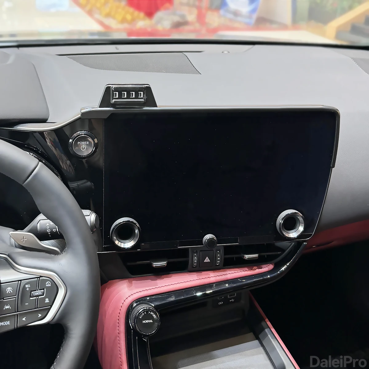 Für Lexus NX nx350h 2022-2025 2026 Auto-Handyhalterung Bildschirm-Fixierclip Kabelloses Ladegerät Maßgefertigte Handy-Bildschirmhalterung Zubehör – Detail 2