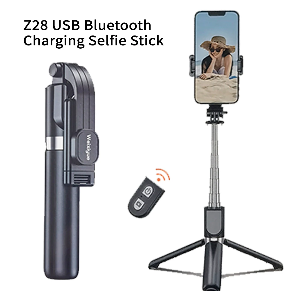 Z28 HD Shooting Mobile Phonehone Mobile Phone Live Streaming Bluetooth Remote Extendable Tripod For IPhone Mobile Phone