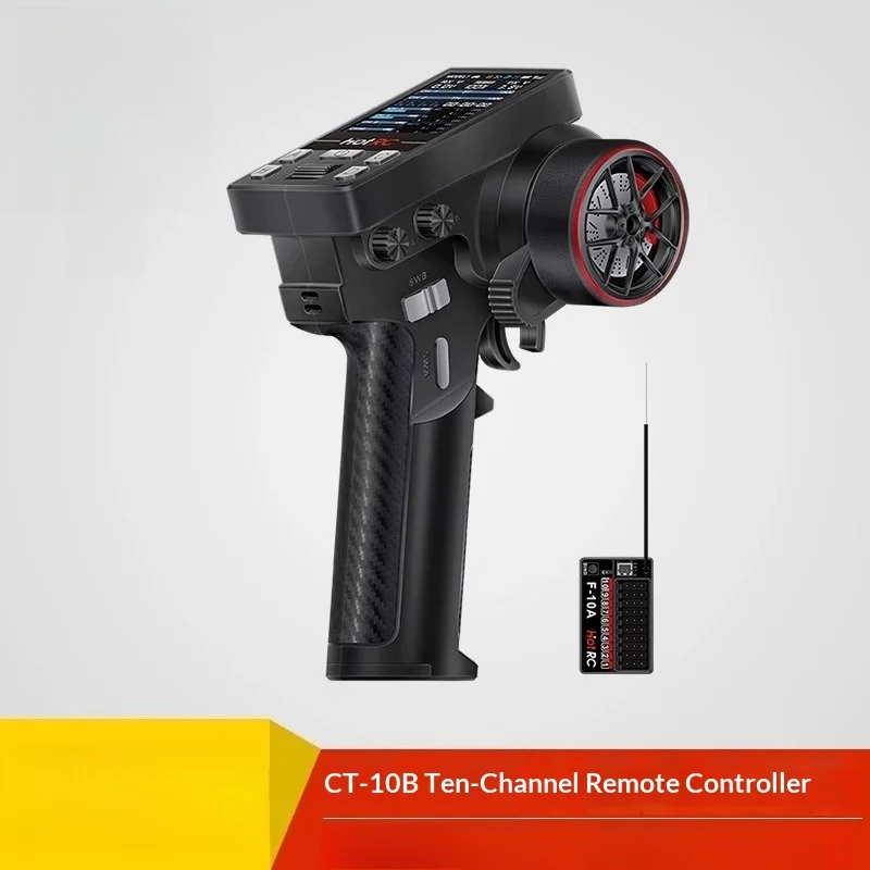 

CT10B remote control gun control 10 channel 2.4G receiver rock climbing cross-country big foot short truck model