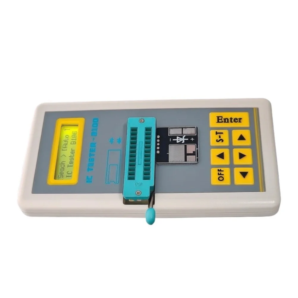 Multifunctional Integrated Circuit Tester IC Transistor Capacitor Detector With 1300 Chip Models For 74HC 74LS CD4000 Series Rep
