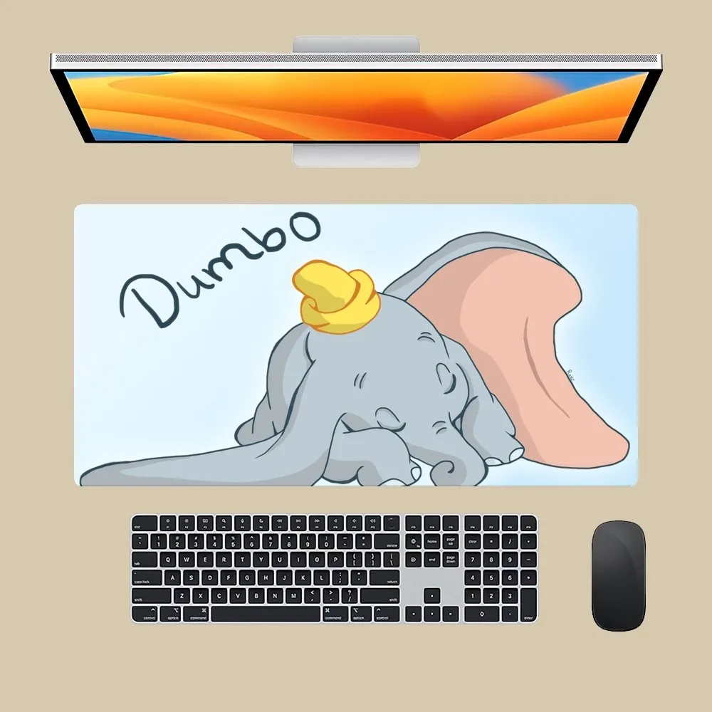 MINISO Disney Dumbo Mousepad Mouse Pad Big Keyboard Desk Computer PC Mat Notbook Pad