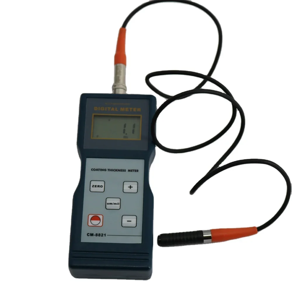 

CM8821 Coating Thickness Gauge Thickness Meter Range 0~1000um/0~40mil CM-8821