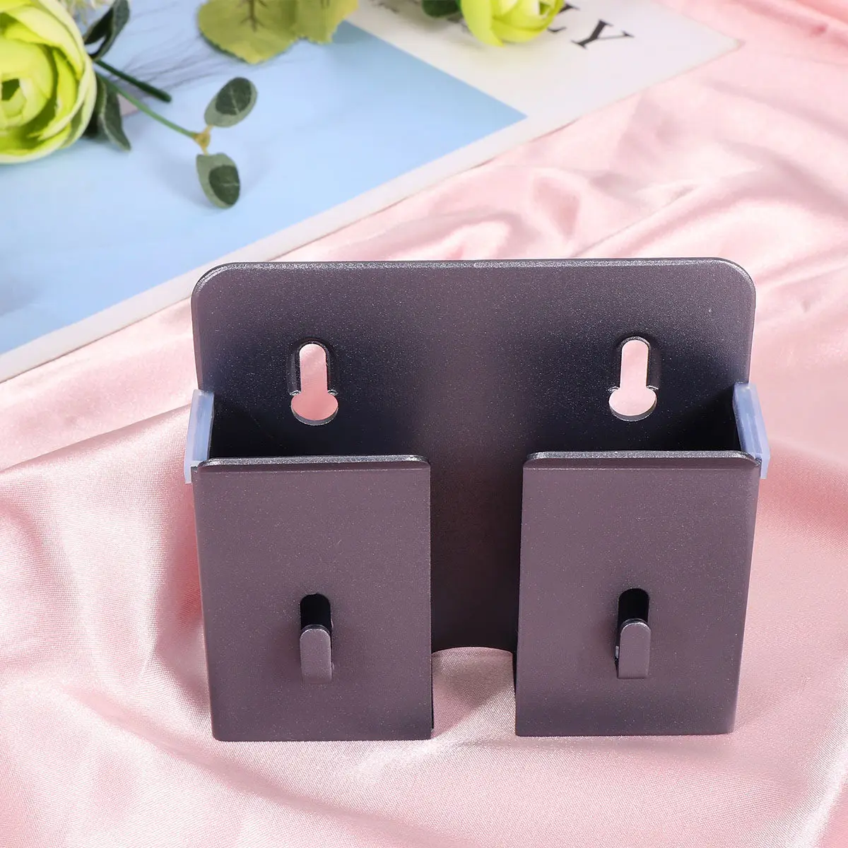 Mobile Phone Charging Bracket Aluminium Alloy Thickened Hanging Adhesive Storage Organizer Phone Watch Holder Cable Organizer view 5
