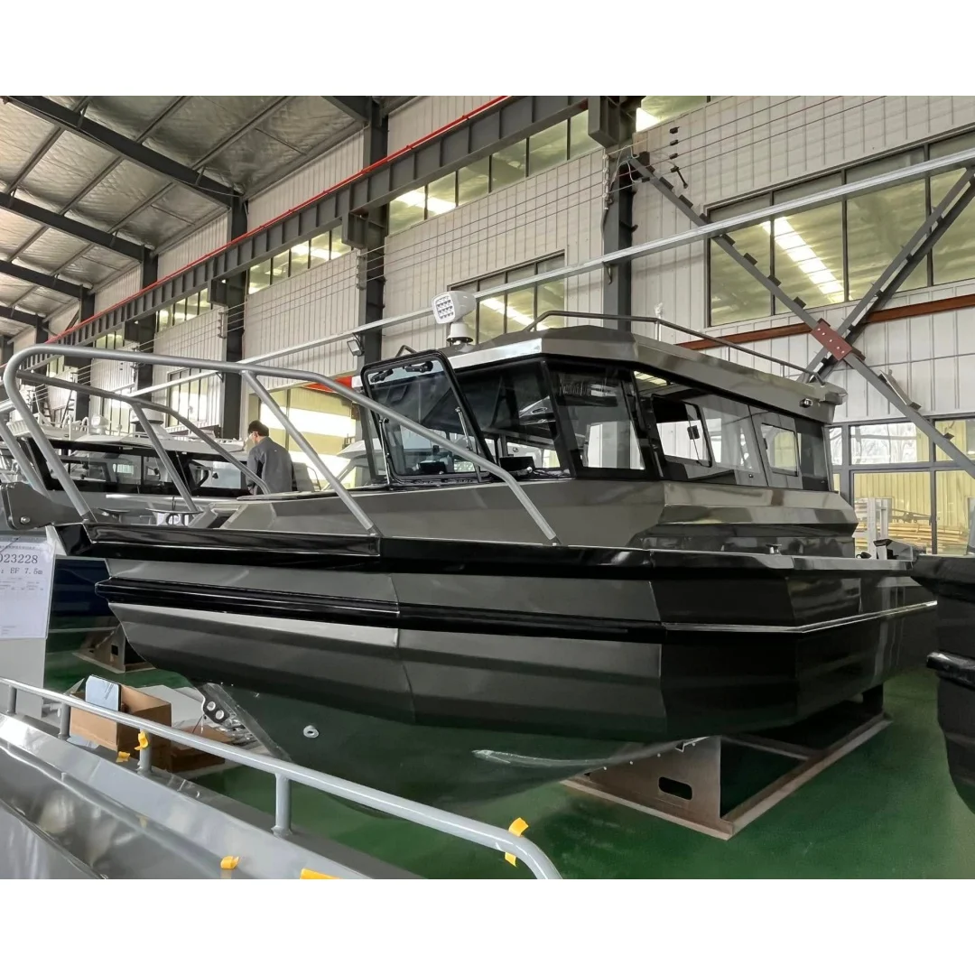 25 ft  Easy Craft  Outboard Sailing Yacht Speed Patrol Aluminium  Fishing  Boat for Sale