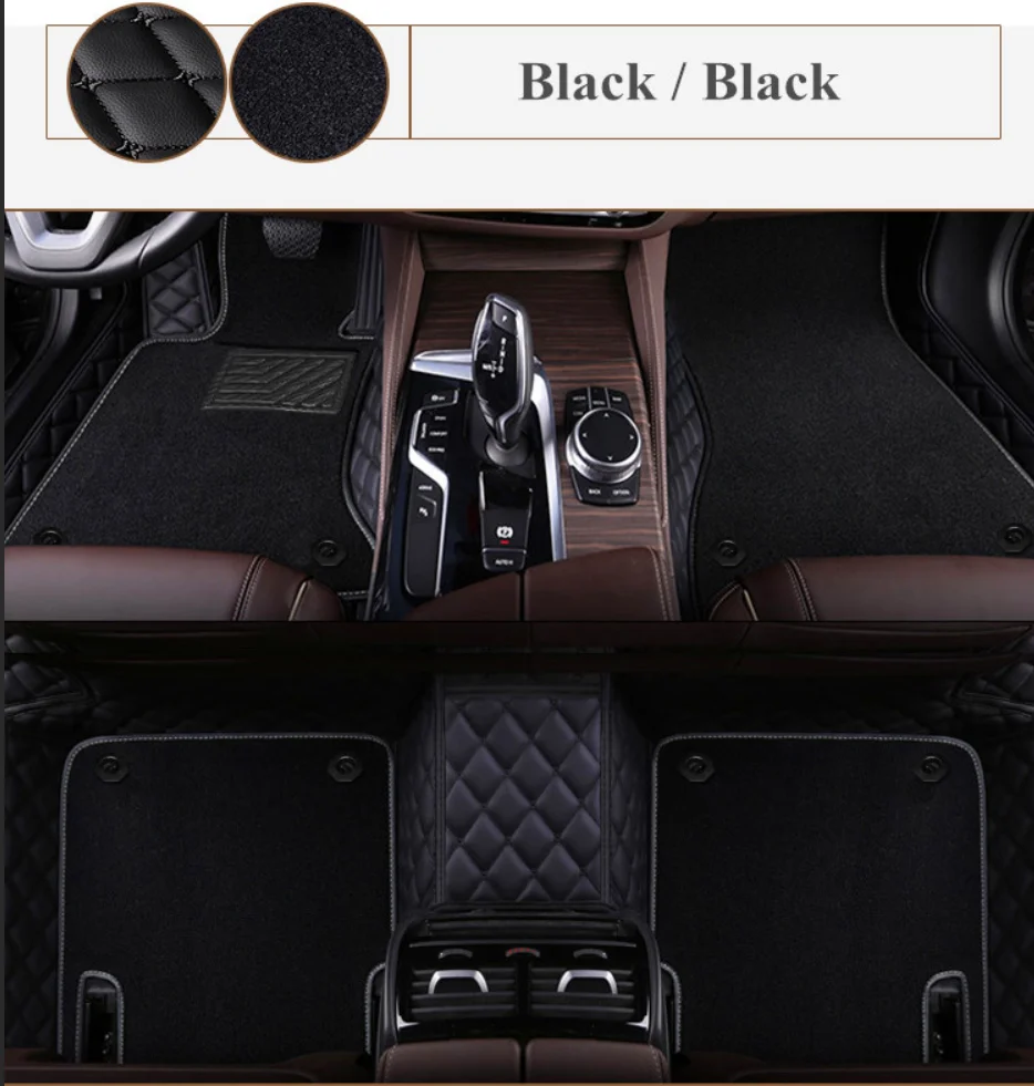 

Custom special car floor mats for BMW 5 Series G60 2026-2024 best quality rugs non-slip double layers carpets