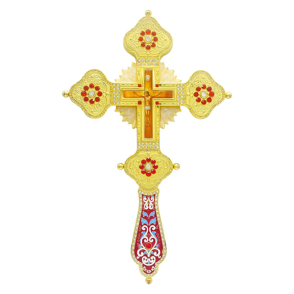 Orthodox Cross  Greek Orthodox Cross Blessing Cross Articulos Religiosos Catolicos Church Decoration Cruz Pectoral