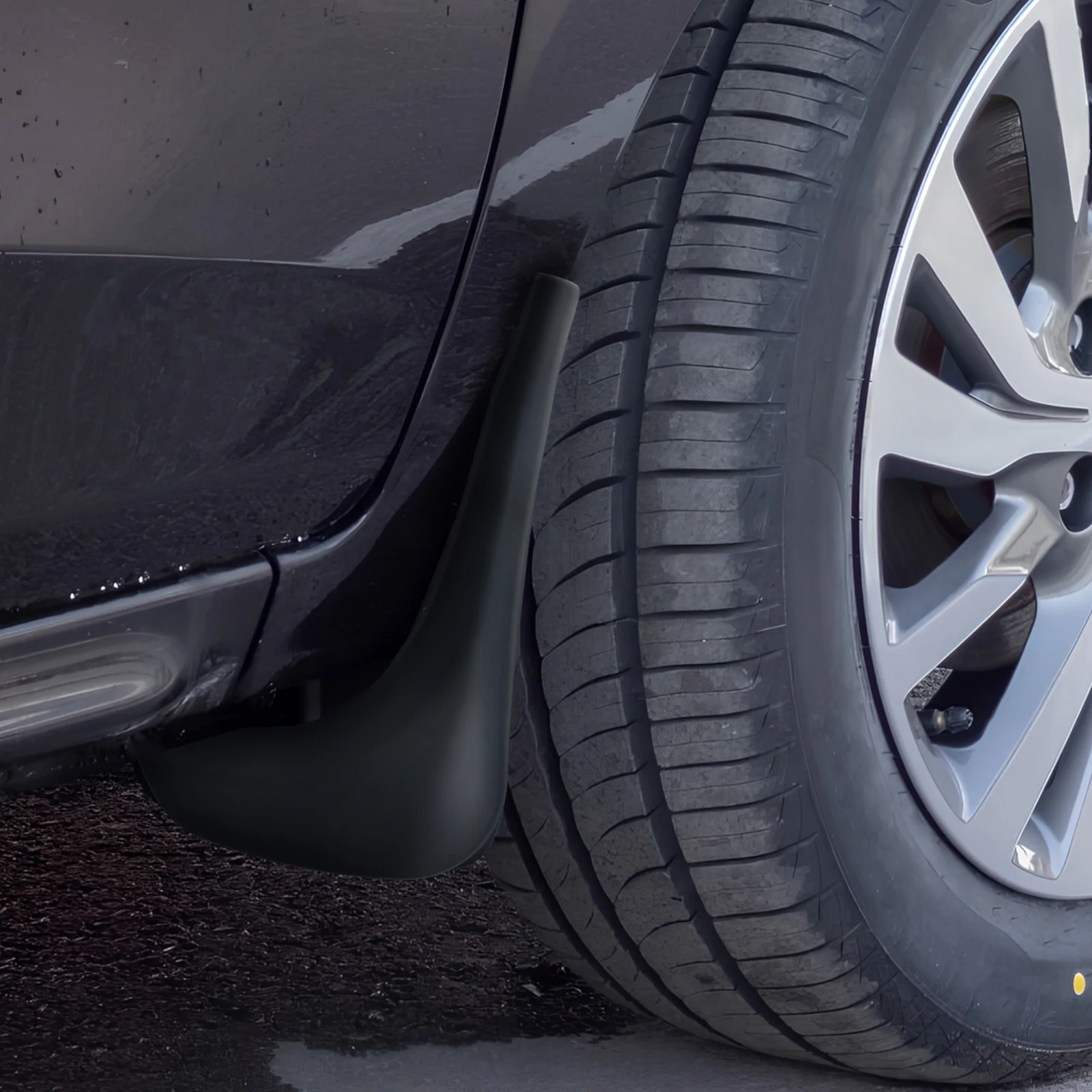 

4Pcs Car Mud Guard Universal Tire Splash Guard Wheel Protector Rear Mud Flap Plastic Accessories Vehicle Defense Rugged Build
