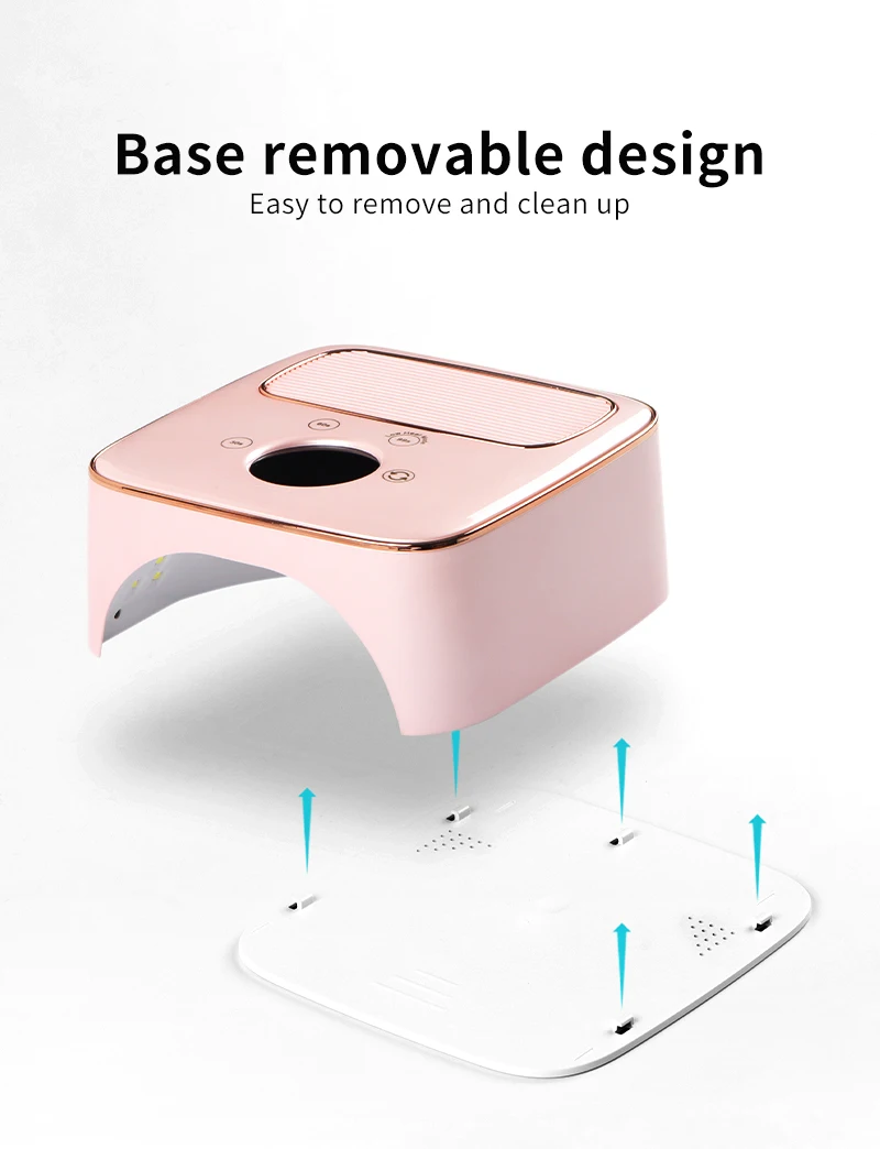 New Rechargeable 15600mAH Professional High-Power Led Nail Lamp 48W  Gel Nail Dryer Nail Polish Curling Lamp for Gel Nail Polish