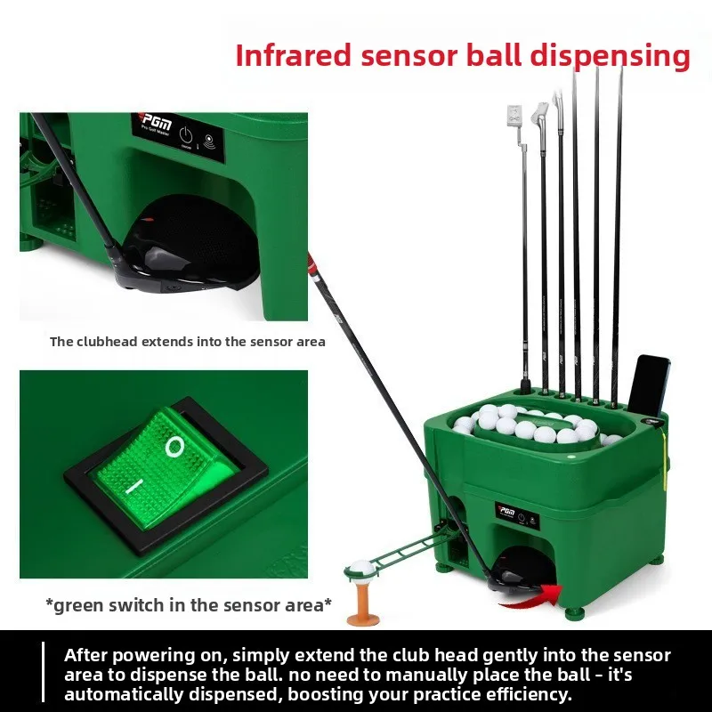 Infrared induction tee, indoor golf club holder, multi-functional tee, tee box manufacturer