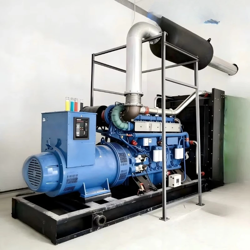 Customized 700KW 875KVA Open Type Water Cooled Diesel Generator For Power Plant Industrial Mining Heavy Duty Auto Start 50/60Hz