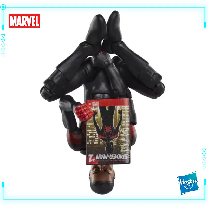 

Hasbro Original Genuine Marvel Legends Series Miles Morales The Ultimate Spider-Man 15cm Assembly Model Toys Action Figures Gift