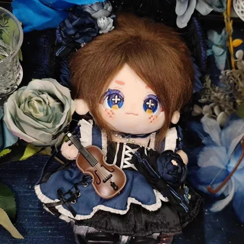 

20cm Game Idv Plush Figure Gardener Cosplay Emma Anime Plushies Model Soft Stuffed Doll Body Cute Dress Up Chance Suit Toys Gift