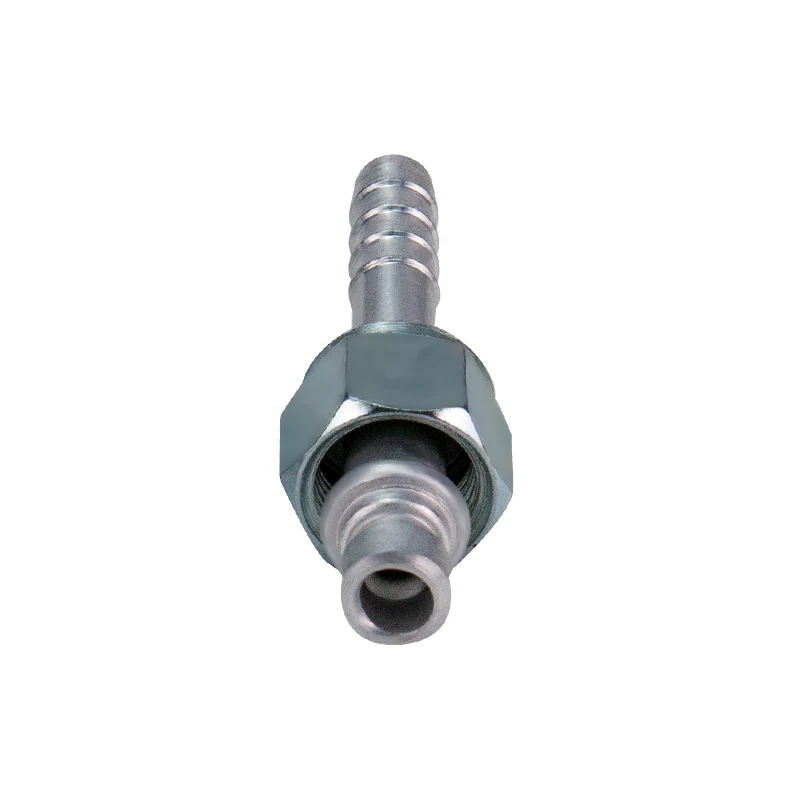 #6 8mm Barbed Fitting Straight O-Ring Female Thread M16x1.5 for A/C Air Conditioner Reduced Barrier Hose 3/8