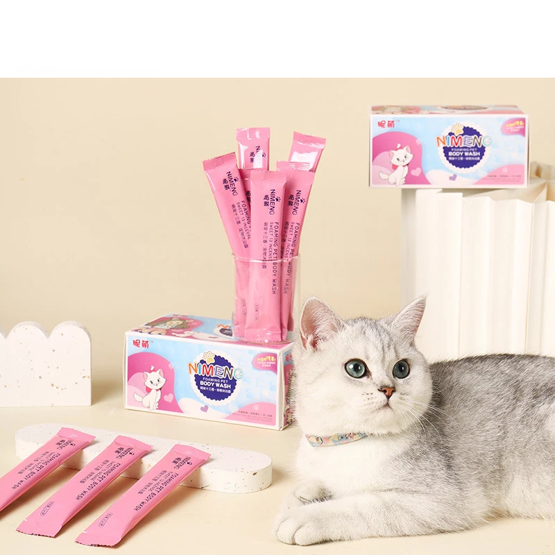 Pet Body Wash Shampoo Pet Cleaning Supplies Deodorant Fragrance Dog Cat Cat Body Wash Portable Pack