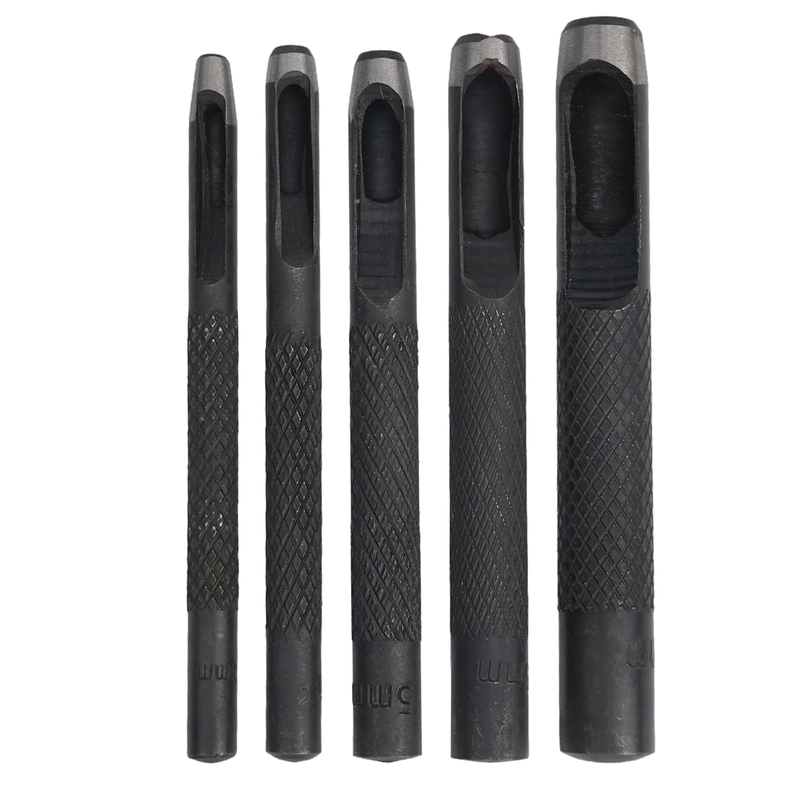 Convenient and Efficient Punching Solution 5pcs 38mm Hollow Punch Tool for Leather Belt Paper Plastic Vinyl Rubber Gasket