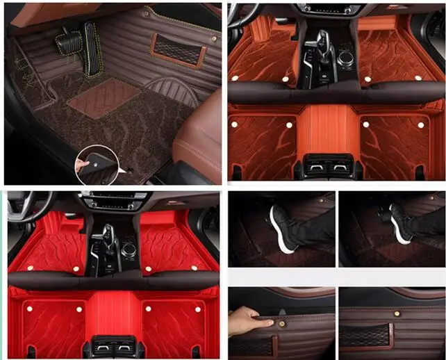 

Коврики высшего качества, специальные автомобильные коврики на заказ для Mercedes Benz GLS 600 Maybach 2025-2021, двухслойные ковры для GLS600 2024