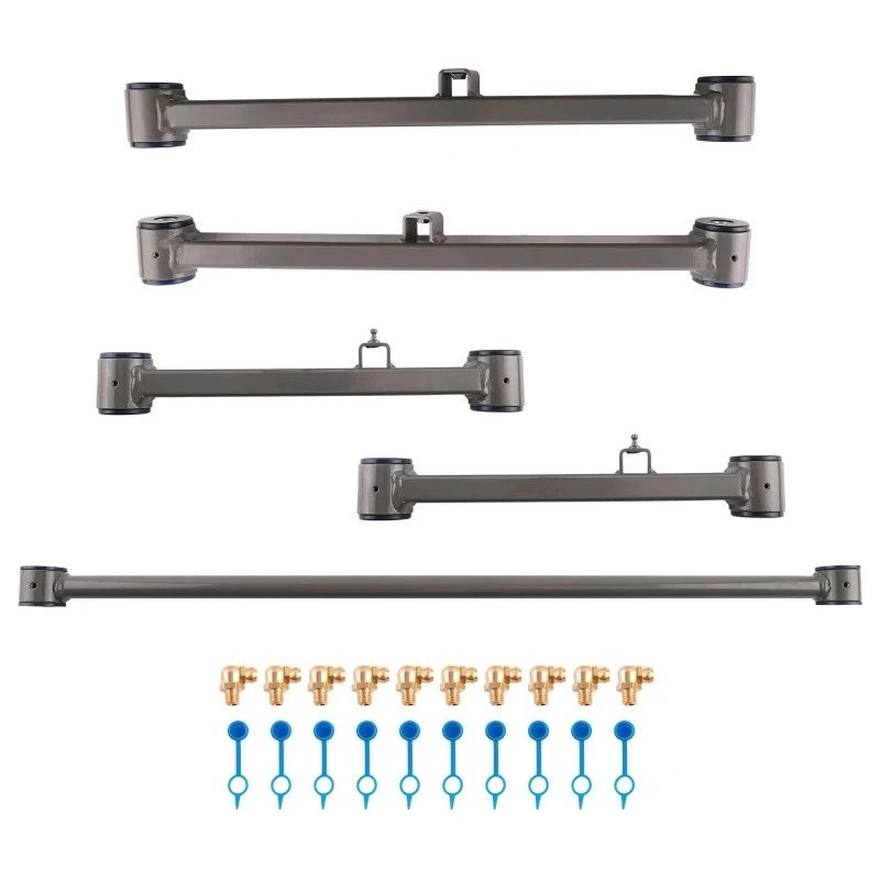 5pcs Rear Upper & Lower OE Control Arms + Rear Track Bar for 1500 2013-2022 23