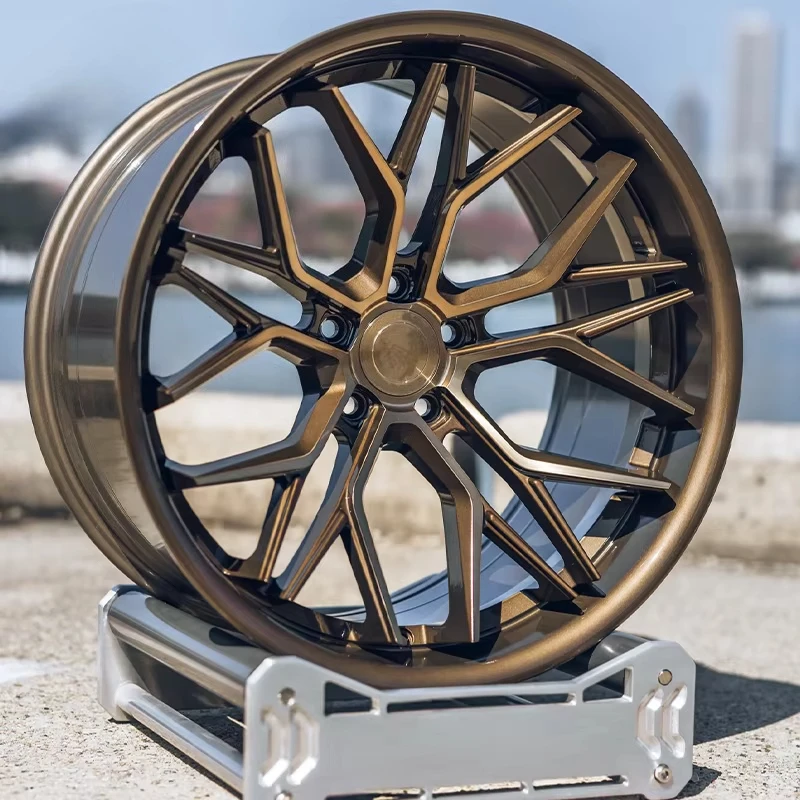 18 19 20 21 22 Inch  Custom Monoblock Forged Wheels PCD 5X112 5X114.3 5X130 5X120 Deep Dish  for Sports Cars